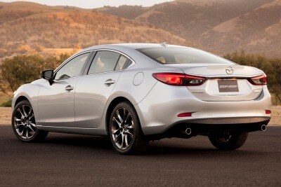 Used 2016 Mazda 6 I Grand Touring Sedan Features Specs Edmunds 2016 Mazda 6 I Grand Touring Sedan Rear Shown