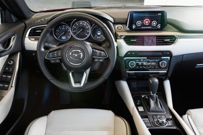Used 2017 Mazda 6 Sport W Prod End 09 17 Sedan Review Ratings 2017 Mazda 6 Grand Touring Sedan Steering Wheel Detail