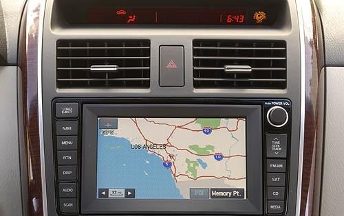 2008 Mazda CX-9 Grand Touring Center Console