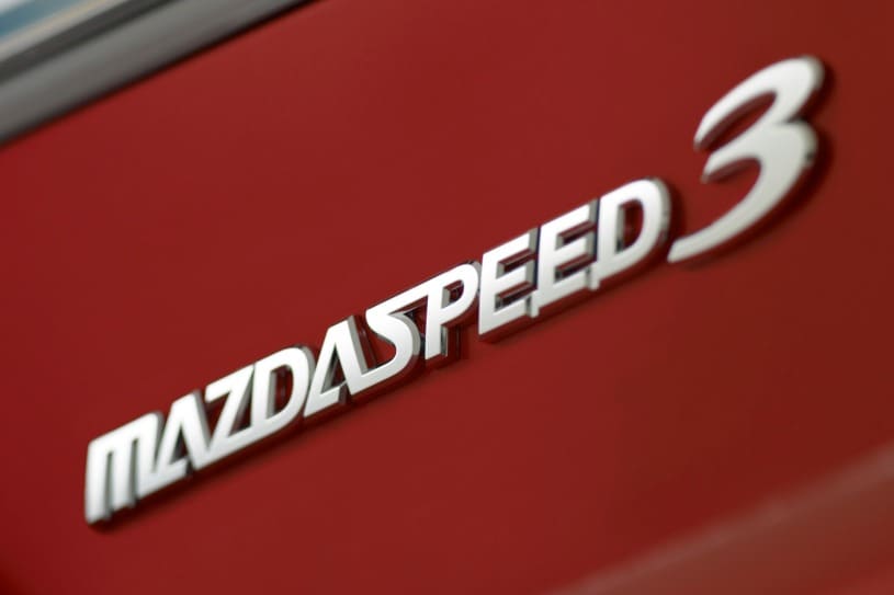 2010 Mazda Mazdaspeed 3 Sport 4dr Hatchback Rear Badge