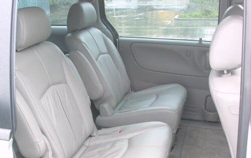 2001 Mazda MPV ES Rear Interior