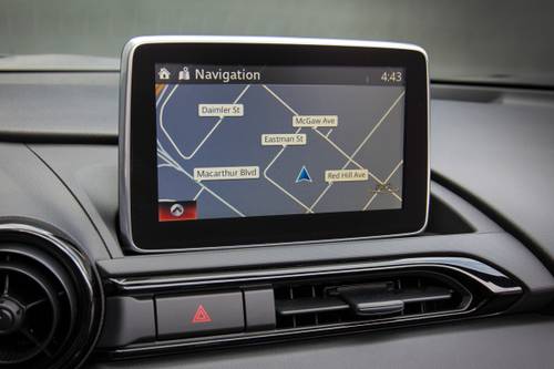 2017 Mazda MX-5 Miata RF Grand Touring Convertible Center Console