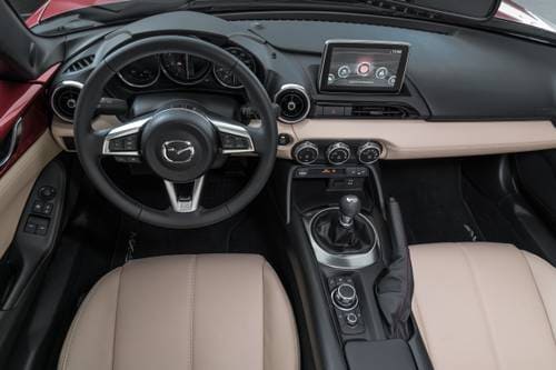 2017 Mazda MX-5 Miata RF Grand Touring Convertible Dashboard