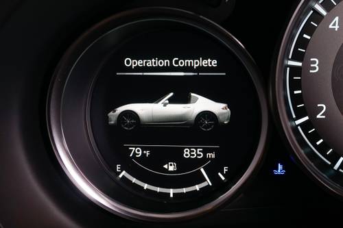 2017 Mazda MX-5 Miata RF Grand Touring Convertible Gauge Cluster