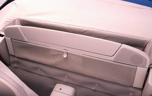 2005 Mazda MX-5 Miata LS Rear Speakers and Cargo Area
