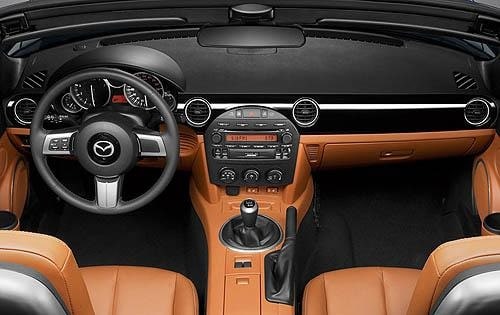 2008 Mazda MX-5 Miata Grand Touring Manual Dashboard