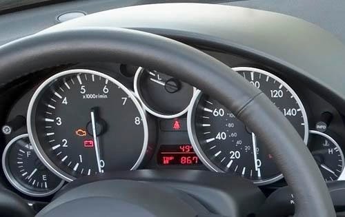 2010 Mazda MX-5 Miata Manual Instrument Cluster