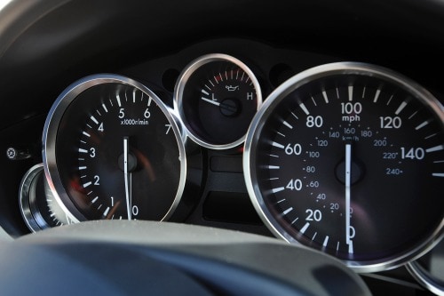 2015 Mazda MX-5 Miata 25th Anniversary Edition Convertible Gauge Cluster