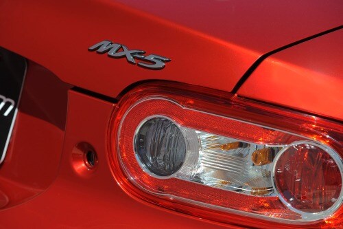 2015 Mazda MX-5 Miata 25th Anniversary Edition Convertible Rear Badge