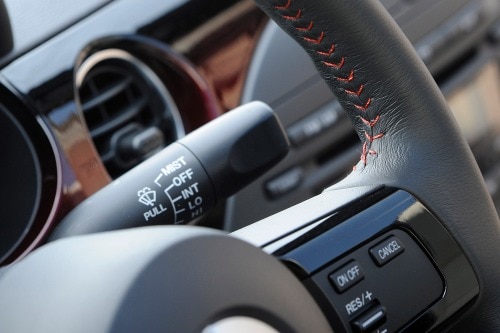 2015 Mazda MX-5 Miata 25th Anniversary Edition Convertible Steering Wheel Detail