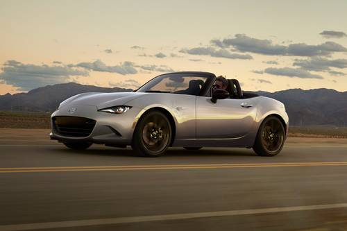 2025 Mazda MX-5 Miata Club Convertible Exterior Shown