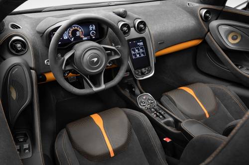 2019 McLaren 570S Spider Convertible Dashboard