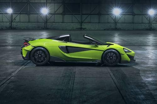 2020 McLaren 600LT Spider Convertible Profile