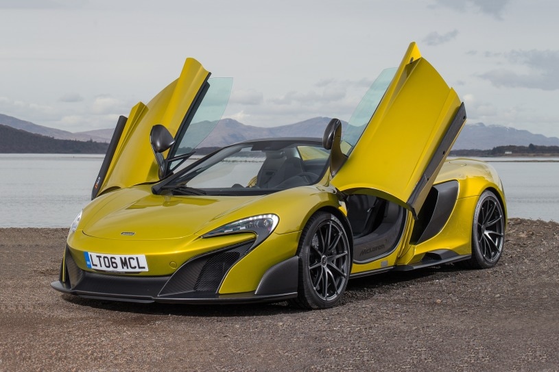 2016 McLaren 675LT Spider Convertible Exterior