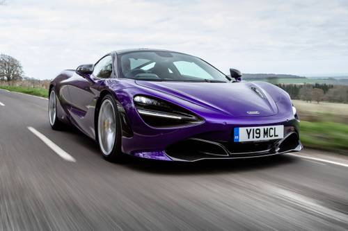 McLaren 720S Coupe Exterior. Options Shown.