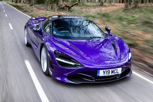 McLaren 720S Coupe Exterior. Options Shown.