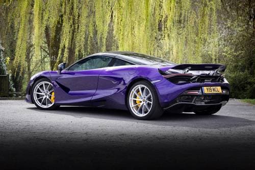 McLaren 720S Coupe Exterior. Options Shown.