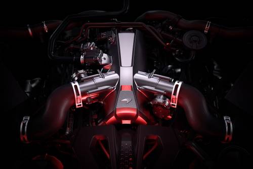 2024 McLaren 750S Spider Convertible Engine