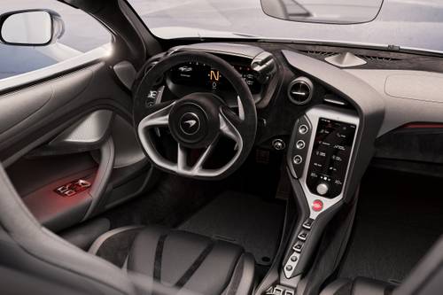 2024 McLaren 750S Spider Convertible Steering Wheel Detail