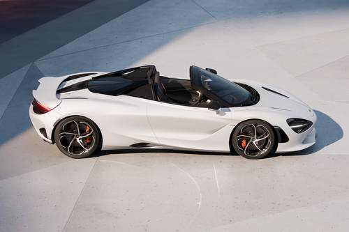 2025 McLaren 750S Spider Convertible Profile