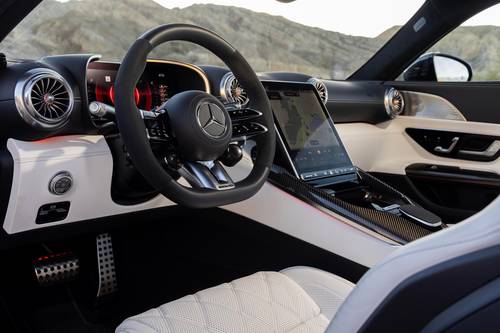 2024 Mercedes-Benz AMG GT 63 Coupe Steering Wheel Detail