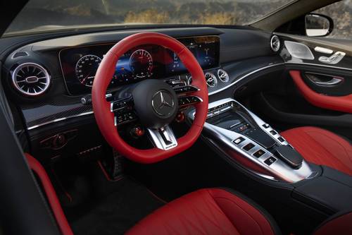 2024 Mercedes-Benz AMG GT 63 S E PERFORMANCE Sedan Steering Wheel Detail