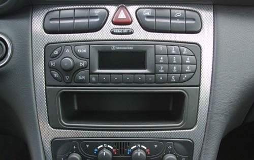 2002 Mercedes-Benz C230 Center Console