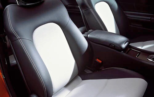 2005 Mercedes-Benz C320 Sports Coupe Interior; European Model Shown