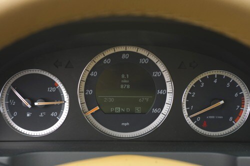 2010 Mercedes-Benz C-Class C300 Luxury Sedan Gauge Cluster