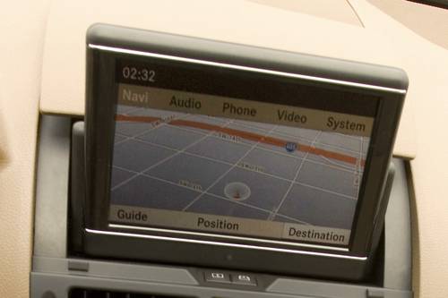 2010 Mercedes-Benz C-Class C300 Luxury Sedan Navigation System