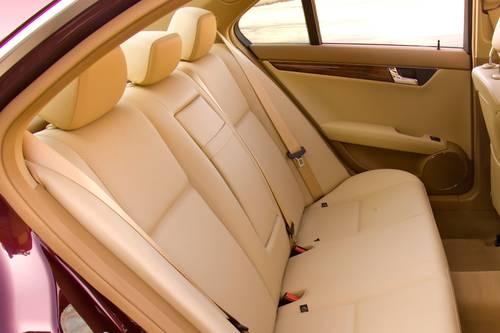 2010 Mercedes-Benz C-Class C300 Luxury Sedan Rear Interior