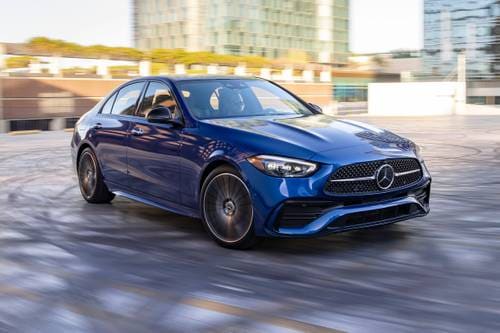 2023 Mercedes-Benz C-Class C 300 4MATIC Sedan Exterior. AMG Line wNight Package Shown.
