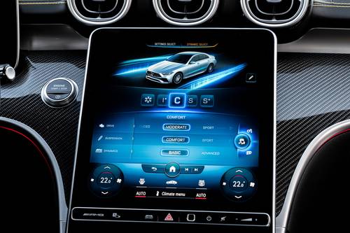 2024 Mercedes-Benz C-Class AMG C 43 Sedan Center Console