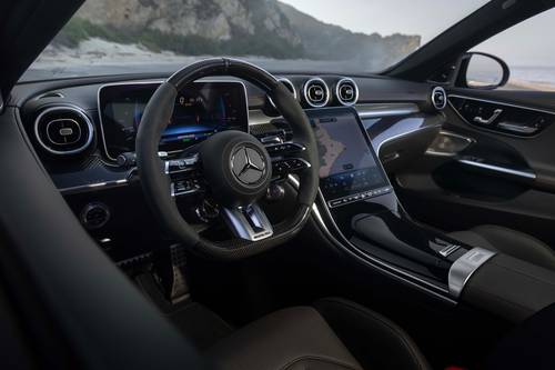 2024 Mercedes-Benz C-Class AMG C 63 S E PERFORMANCE Sedan Steering Wheel Detail