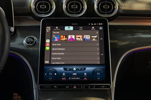 2024 Mercedes-Benz C-Class C 300 4MATIC Sedan Center Console