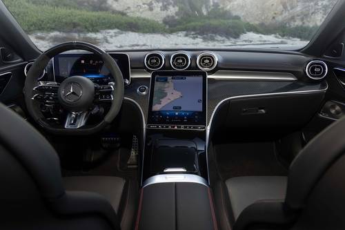 2025 Mercedes-Benz C-Class AMG C 63 S E PERFORMANCE Sedan Dashboard