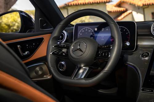 2025 Mercedes-Benz C-Class C 300 4MATIC Sedan Steering Wheel Detail