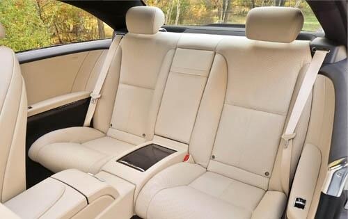 2011 Mercedes-Benz CL-Class CL550 4MATIC Rear Interior