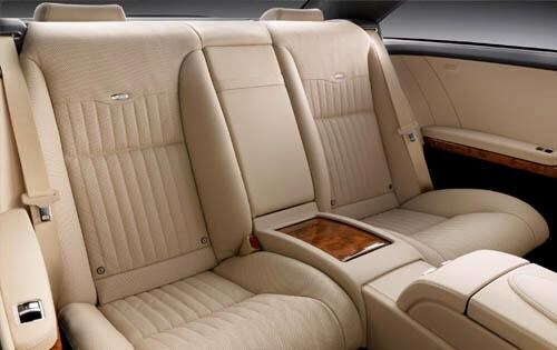 2011 Mercedes-Benz CL-Class CL600 Rear Interior