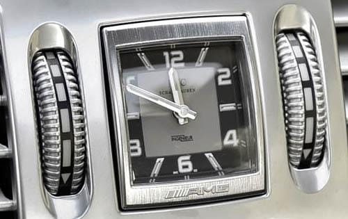 2011 Mercedes-Benz CL-Class CL63 AMG Analogue Clock Detail