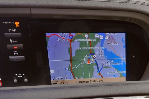 2012 Mercedes-Benz CL-Class CL550 4MATIC Coupe Navigation System