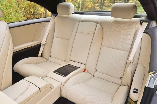 2012 Mercedes-Benz CL-Class CL550 4MATIC Coupe Rear Interior
