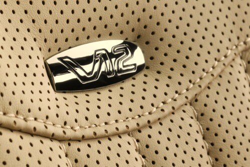 2012 Mercedes-Benz CL-Class CL600 Coupe Seat Badging Detail