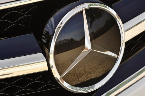 2014 Mercedes-Benz CL-Class CL63 AMG Coupe Front Badge