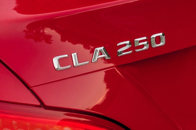 2014 Mercedes-Benz CLA-Class CLA250 Sedan Rear Badge