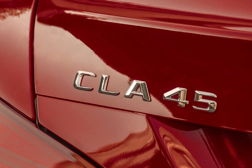 2014 Mercedes-Benz CLA-Class CLA45 AMG Sedan Rear Badge
