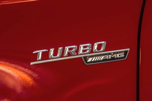 2016 Mercedes-Benz CLA-Class AMG CLA45 Sedan Front Badge