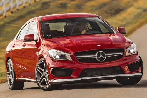 2016 Mercedes-Benz CLA-Class AMG CLA45 Sedan Exterior