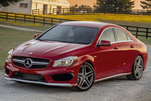 2016 Mercedes-Benz CLA-Class AMG CLA45 Sedan Exterior