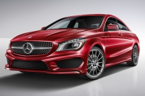 2016 Mercedes-Benz CLA-Class CLA250 Sedan Exterior. Sport Package Shown.